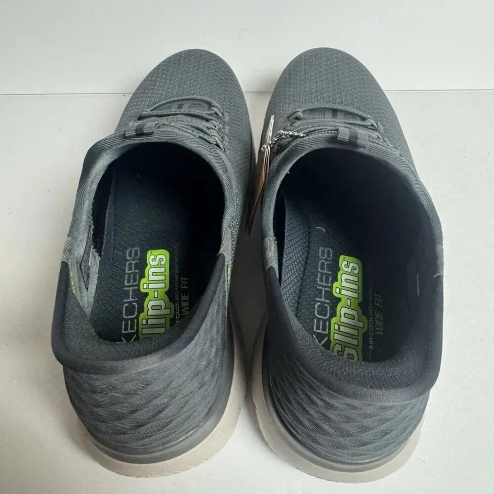 Skechers Womens Summits High Range Slip On Charcoal Size 8.5W